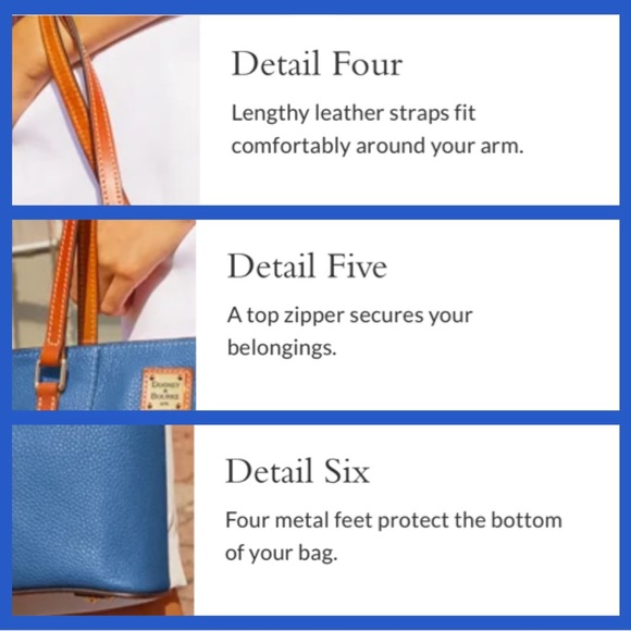 NEW Dooney & Bourke with Dust Bag NWOT - Picture 4 of 12